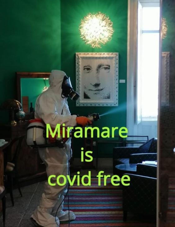 Miramare Cagliari Hotel Museo Bagian luar foto